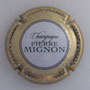 Marque : MIGNON Pierre N° Lambert : 151j Couleur : Blanc, contour or Description : Nom de la marque Emplacement : 