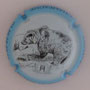Marque : WARIS Hubert N° Lambert : 5a Couleur : Bleu et blanc Description : Ours - nom de la marque Emplacement : 