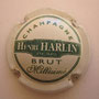 Marque : HARLIN Henri N° Lambert : 3 Couleur : Blanc, bandeau vert Description : Brut millésimé  Emplacement : 