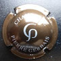Marque :  GERBAIS Pierre N° Lambert : 14 Couleur : Marron et argent Description : lettres GP stylisées et   nom de la marque  Emplacement : 