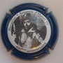Marque : HUSSON Chantal N° Lambert : 1.2 Couleur : Contour bleu Description : Assassinat Henri IV - nom de la marque Emplacement : 