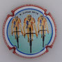 Marque : LONCLAS Bernard N° Lambert : NR Couleur : Polychrome, contour rouge Description : TDF 9 juillet 2019 - Nom de la marque Emplacement :
