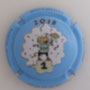 Marque : GUYON P N° Lambert : 17a Couleur : Contour bleu Description : Dorp van de Ronde 2018 - nom de la marque Emplacement : 