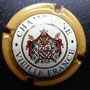 Marque : LEBRUN Albert  N° Lambert : 8 Couleur : Contour marron Description : Blason surmonté d'une   couronne. Cuvée vielle France  Emplacement : 