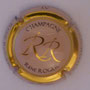 Marque : ROGER René N° Lambert : 3b Couleur : Rose, cercle rose Description : Initiales RR - Nom de la marque  Emplacement : 