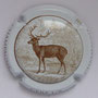Marque : GENERIQUE  N° Lambert : 852 Couleur : Fond crème, dessin marron Description : Cerf  Ref perso : 