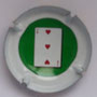 Marque : GENERIQUE  N° Lambert : 824 Couleur : Polychrome Description : Jeton de 10 - 3 de coeur  Emplacement : 