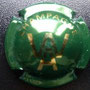 arque :  WAFLART - ANTONIOLLI N) Lambert : 13 Couleur :  Vert et or Description : Lettres WA en capitales dorées  Emplacement : 
