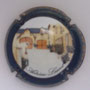 Marque : AUTREAU LASNOT N° Lambert : 16 Couleur : Contour bleu foncé Description : Bâtiments et cour de ferme Emplacement : 
