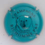 Marque : RICHOMME P & F N° Lambert : 11b Couleur : Turquoise Description : Tête d'ours et nom de la marque  Emplacement : 