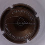 Marque : DUCOS Didier N° Lambert : 1 Couleur : Marron et blanc  Description : Signature - nom de la marque Ref perso : 