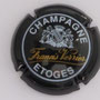 Marque : VERRIER François N° Lambert : 18 Couleur : Noir, blanc et or Description : Signature et nom de la marque Emplacement : 