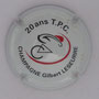 Marque : LESEURRE Gilbert  N° Lambert : 8b Couleur : Blanc Description : 20 ans du TPC (Tour du Poitou Charente) - Nom de la marque Emplacement : 