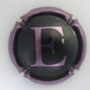 Marque : BAROVILLE N° Lambert : 2h Couleur : Noir et violet Description : Lettre "E" - nom de la marque sur le pourtour Emplacement : 