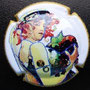 Marque : VADIN - PLATEAU N° Lambert : 21 Couleur : Polychrome Description : Femme  Emplacement : 