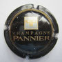 Marque : PANNIER N° Lambert : 11 Couleur : Noir, or et argent  Description : Double P inversés dans un cartouche carré  Emplacement : 086-04-05