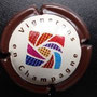 Marque : VIGNERON EN   CHAMPAGNE N° Lambert : 9 Couleur : Contour marron Description : logo et mention   Vigneron en champagne Emplacement :  