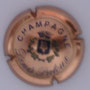Marque : PATOUX Denis N° Lambert : 7 Couleur : Cuivre et noir Description : Initiales dans blason couronné  Emplacement : 