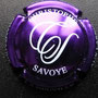 Marque :   SAVOYE Christophe N° Lambert : 4 Couleur :  Violet métallisé Description : Lettres SC stylisées Emplacement : 
