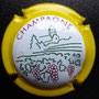 Marque : GENERIQUE  N° Lambert : 734 Couleur : Contour Jaune  Description : Village et vignes  Emplacement : 