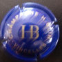 Marque : BLIN H & Co N° Lambert : 12 Couleur : Bleu foncé et or  Description : Intiales HB  Emplacement :  