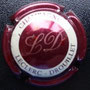 Marque :  LECLERC - DROUILLET N° Lambert : 2 Couleur :  Contour bordeaux Description : Initiales LD stylisées dans un cercle bordeaux - nom de la marque  Emplacement :