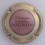 Marque : MIGNON Pierre N° Lambert : 151i Couleur : Rose foncé, contour or Description : Nom de la marque Emplacement : 