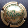 Marque : RITZ N° Lambert : 2 Couleur : Or et vert Description : Nom de la marque  Ref perso : 
