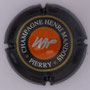 Marque : MANDOIS Henri N° Lambert : 22 Couleur : Petit centre orange.  Description : Inscription HM inversé : WH - nom de la marque  Emplacement