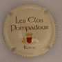 Marque : POMMERY N° Lambert : 98 Couleur : Crème et marron Description : Clos Pompadour - nom de la marque   Emplacement : 