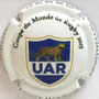 Marque : MONT HAUBAN (du)  N° Lambert : 20b Couleur : Fond blanc - Argentine "les Pumas" Description : Coupe du monde de rugby 2015 - Nom de la marque Emplacement : 