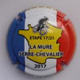 Marque : CLERGEOT Daniel N° Lambert : NR Couleur : Fond marron Description : Tour de France 2017 - La Mure - Serre Chevalier - nom de la marque  Ref perso :