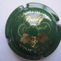 Marque :  PRADY - POROT N° Lambert : 12 Couleur :  Vert et Or Description : Nom de la marque au dessus d'une grappe de raisins encadrée de deux feuilles de vigne  Emplacement : 092-01-02