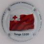 Marque : CHEMIN Roger N° Lambert : 3l Couleur : Fond blanc Description : Drapeau Tonga  Emplacement : 