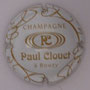 Marque : CLOUET Paul N° Lambert : 6 Couleur : Blanc et or Description : Initiales et nom du producteur   Emplacement : 