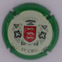 Marque : DEGENNE Damien N° Lambert : 42 Couleur : contour Vert  Description : Blason couronné - nom de la marque Emplacement : 