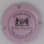 Marque : KOHLER James N° Lambert : 11 Couleur : Rose et noir Description : Blason soutenu de 2 lions - nom de la marque  Emplacement :