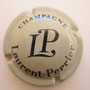 Marque : LAURENT - PERRIER  N° Lambert : 41 Couleur :  Gris Description : Lettres LP sans écusson   Emplacement : 068-06-05 