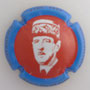 Marque : GENERIQUE  N° Lambert : 925e Couleur : Polychrome, contour bleu  Description : L'appel du 18 juin 1940 - portrait du général De Gaulle Ref perso : 