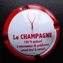 Marque : GENERIQUE  N∞ Lambert : 796a Couleur : Contour rouge, fond blanc,  Description :  le Champagne 100% naturel Emplacement : 