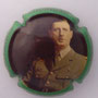 Marque : MARTIN Alain N° Lambert : 9e Couleur : Contour vert,  Description : Général De Gaulle - nom de la marque  Emplacement : 