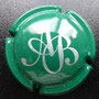Marque : BAGNOST Arnaud N° Lambert : 7 Couleur : Vert et argent Description : Initiales stylisées  Emplacement : 