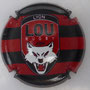 Marque : VENOGE (de) N° Lambert : 98e Couleur : Rouge et Noir Description : LOU rayé  Emplacement : 