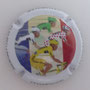 Marque : DAVID - HEUCQ Henri N° Lambert : 104c Couleur : Polychrome, contour blanc Description : Cyclistes - TDF 2019 9 juillet CLM Reims - Nancy - Nom de la marque Emplacement : 