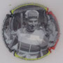Marque : CAVA Barnils N° Lambert : NR6 Couleur : Gris et blanc, contour noir, jaune, rouge Description : Rik Van Looy - Nom de la marque  Ref perso : 