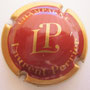 Marque : LAURENT - PERRIER  N° Lambert : 38 Couleur : Bordeaux Description : Lettres LP dans grand écusson   Emplacement : 068-06-02