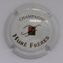 Marque : HURE Frères N° Lambert : 3 Couleur : Fond blanc.  Description : Initiales - Nom du producteur Emplacement : 