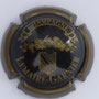 Marque : LECLERC - MONDET N° Lambert : 4 Couleur : Contour or Description : Initiales dans un ovale noir -  nom de la marque  Emplacement : 