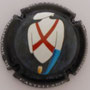 Marque : CASTELLANE (de) N° Lambert : 79 Couleur : Dessin polychrome  Description : Logo de Castellane sert de bretelles pour une robe noire   Emplacement : 