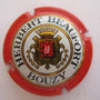 Marque : BEAUFORT Herbert N° Lambert : 1 Couleur : Contour Rouge Description : Blason  Emplacement : 010-01-03